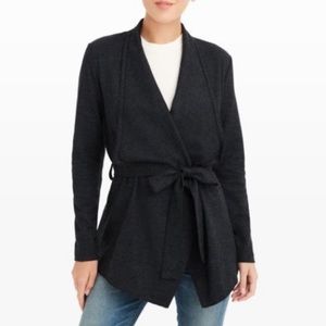 Club Monaco Wool Torvah Belted Cardigan